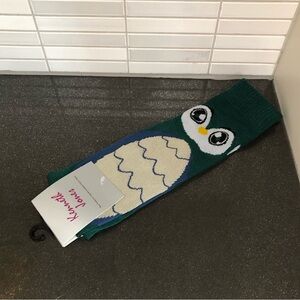 NWT Kenneth Jones women’s Penguin print long socks